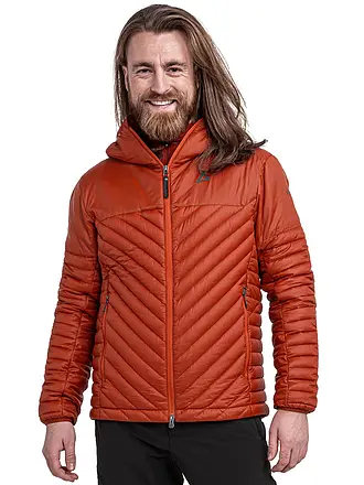 SCHÖFFEL | Iso Giacca da uomo con cappuccio e piumino Cascata | rot